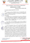 Vista preliminar de documento ORDENANZA MUNICIPAL N°001-2025-MDC