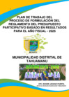 Vista preliminar de documento Bases para el presupuesto participativo basado en resultado 2026