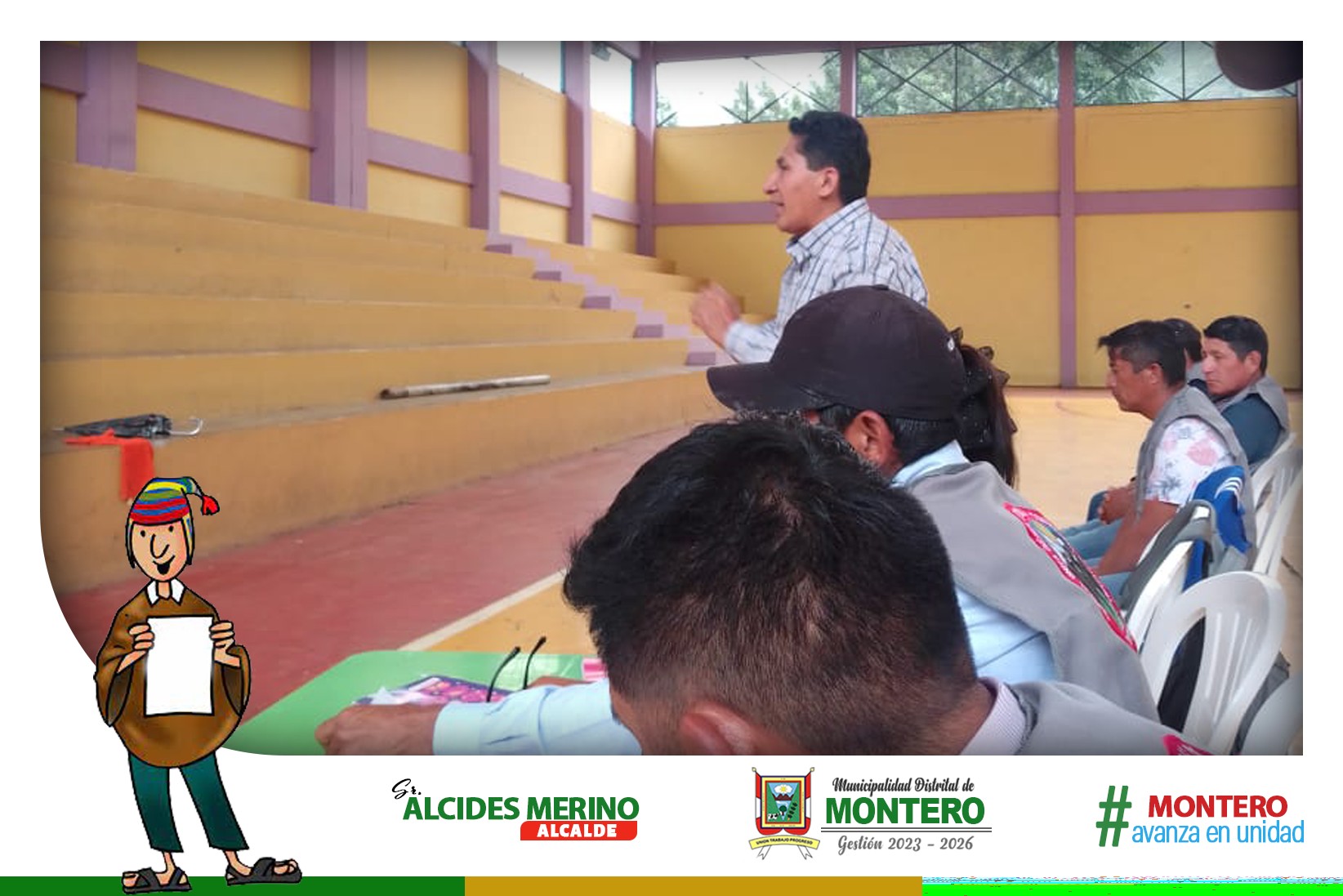 MDM Articula Trabajo con la Central Γnica Distrital de Rondas y Comunidades Campesinas