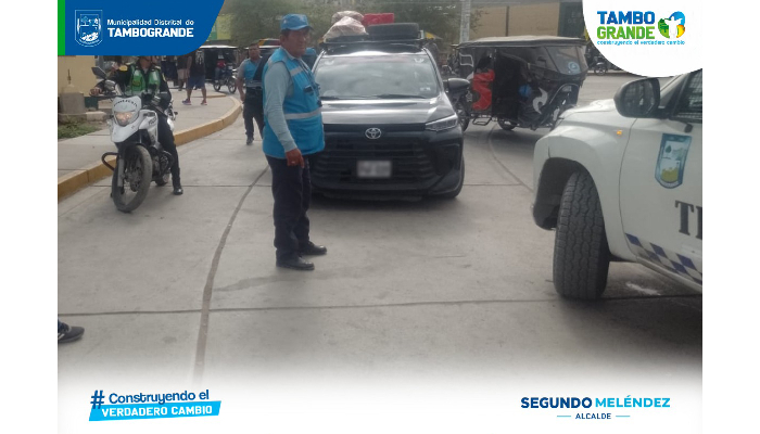 MDT refuerza operativos contra la informalidad en Tambogrande