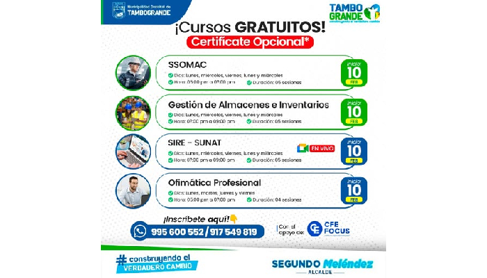 𝐂ursos de empleabilidad 💯 : INICIO 10 DE FEBRERO