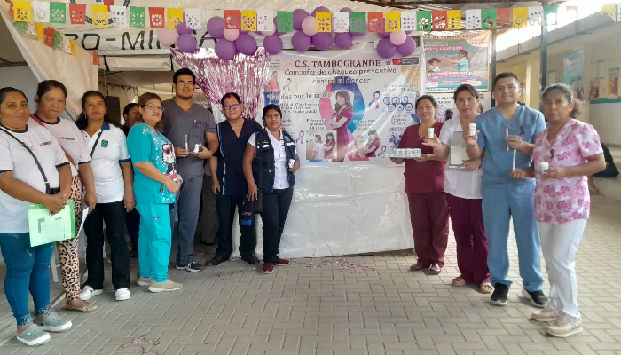 Realizan campaña de prevención del cáncer