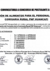 Vista preliminar de documento CONVOCATORIA ROUD CIA RURAL PNP HUANCAPI