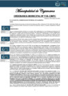 Vista preliminar de documento ORDENANZA MUNICIPAL N° 918-CMPC