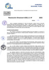 Vista preliminar de documento Resolucion Directoral N° 000318-2025