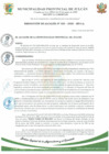 Vista preliminar de documento N°020 RESOLUCION DE ALCALDIA