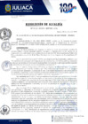 Vista preliminar de documento RESOLUCION DE ALCALDIA N° 013-2025-MPSR-J/A