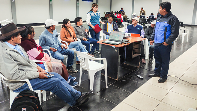 Cenepred imulsa el fortalecimiento de capacidades en GRD en la región Moquegua