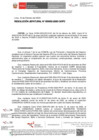 Vista preliminar de documento Resolución 002-2025-OI/IPD Complejo Deportivo Castrovirreyna Huancavelica - Aprobación Expediente Técnico Obras Mejoramiento.
