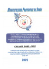 Vista preliminar de documento BASE DE CONVOCATORIA N° 001
