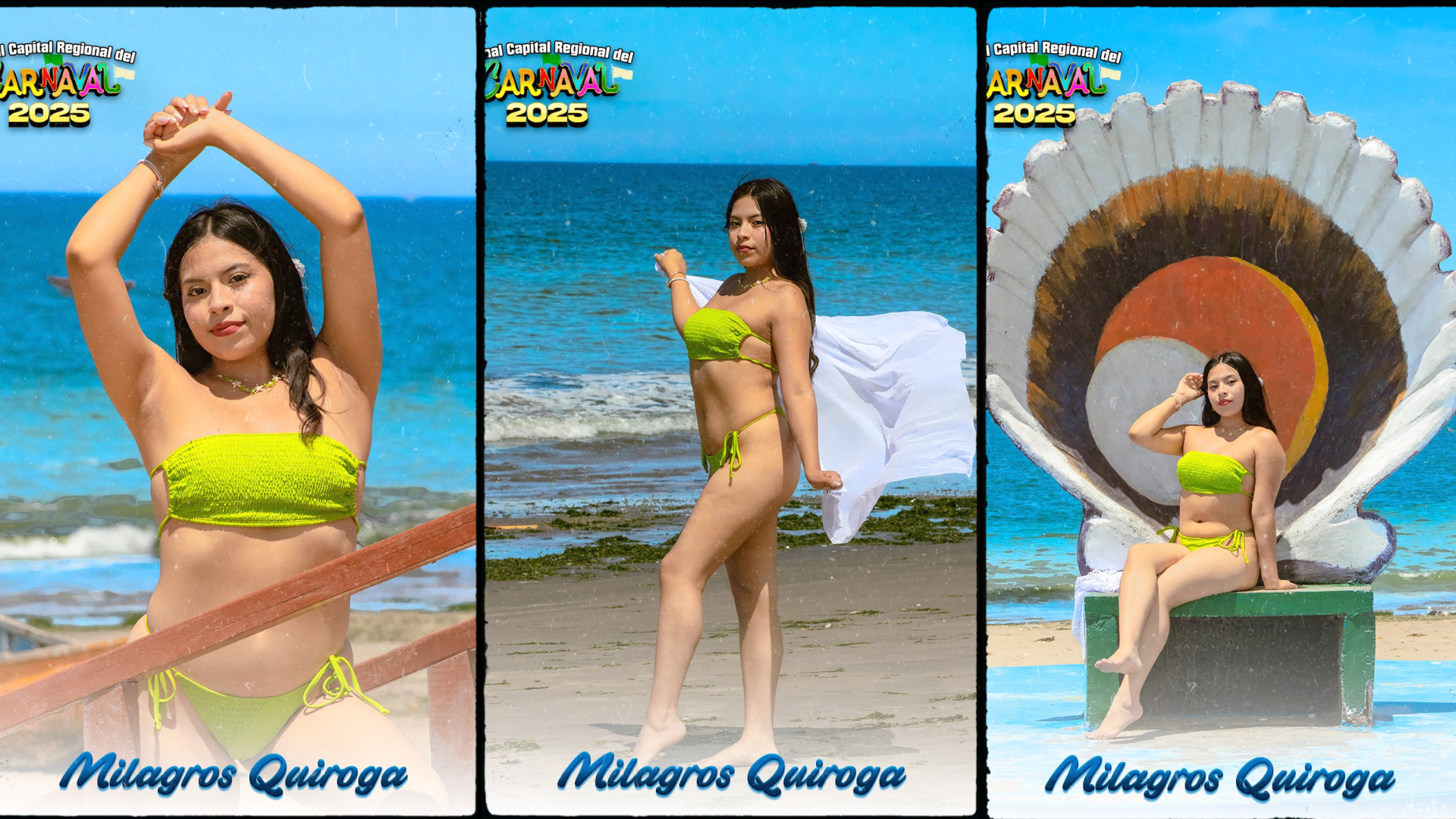 Conoce nuestras candidatas a señorita carnaval 2025 en Bernal, Capital regional del carnaval.