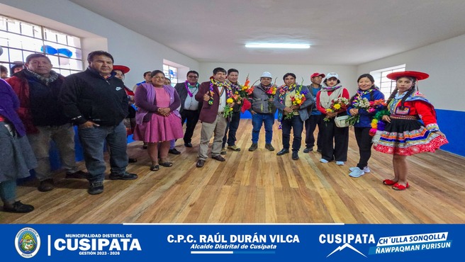 Entrega de la actividad "Limpieza, Mantenimiento y Acondicionamiento de la I.E. Secundario del Centro Poblado de Tintinco"