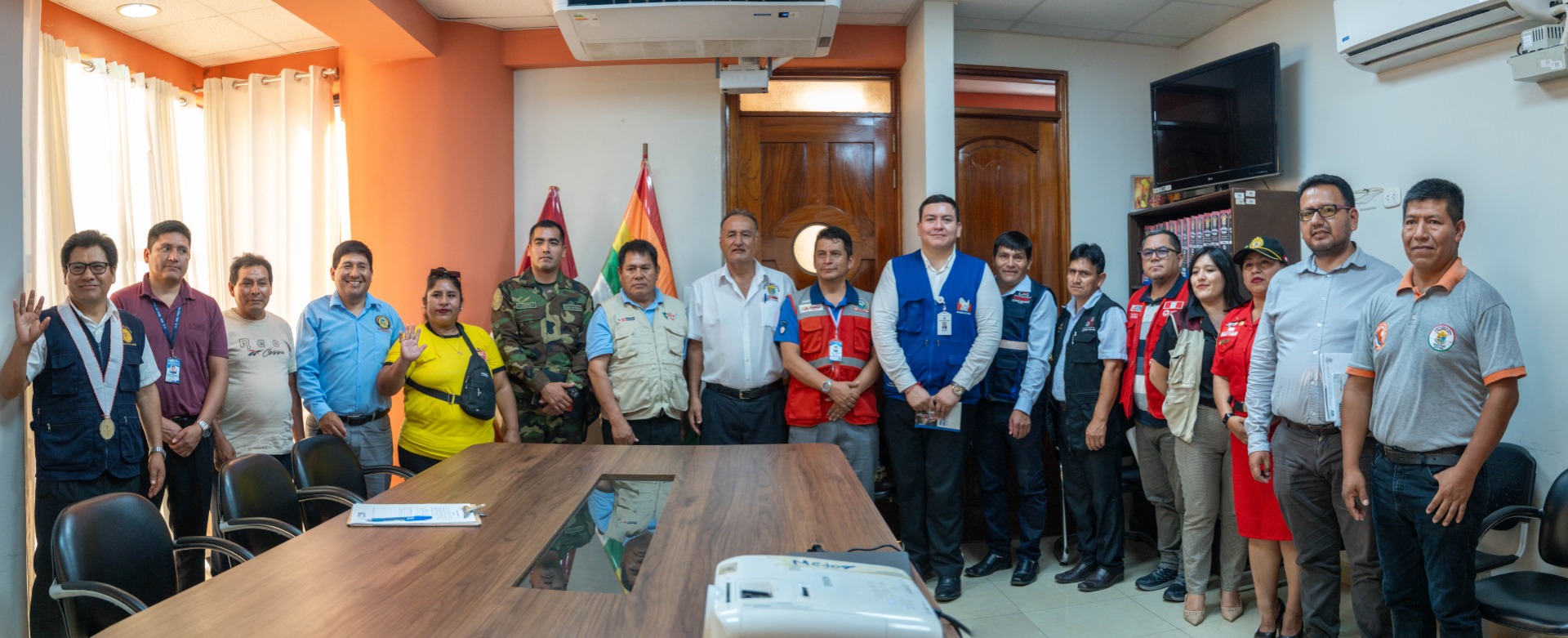Juramentación de los miembros del CODISEC Kimbiri 2025