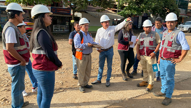 Entrega de terreno a empresa constructora