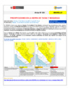 Vista preliminar de documento Aviso Meteorológico DZ7 - No 051-2025- Precipitaciones en la sierra de Tacna y Moquegua