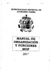 Vista preliminar de documento MOF 2017
