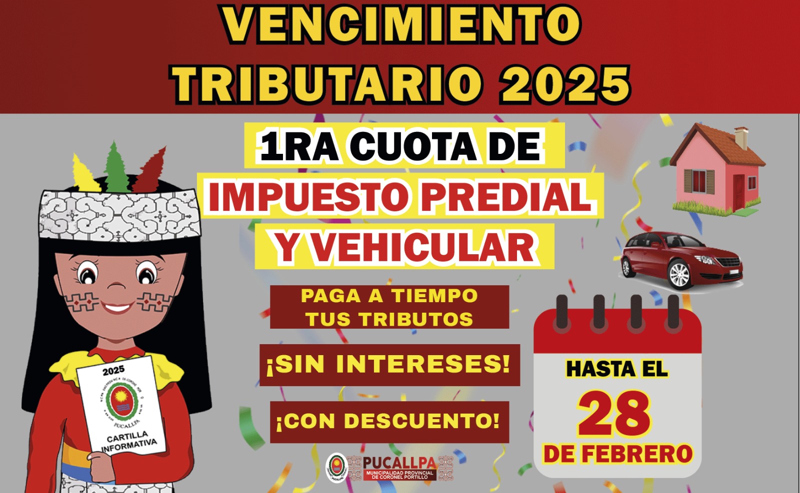 Vencimiento tributario de la 1ra cuota 