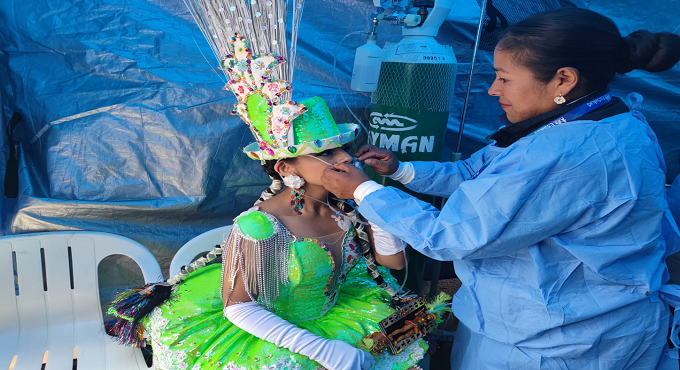 EsSalud atendió a más de 150 personas durante la Festividad de la Virgen de la Candelaria en Puno