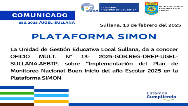 Comunicado N°53-2025