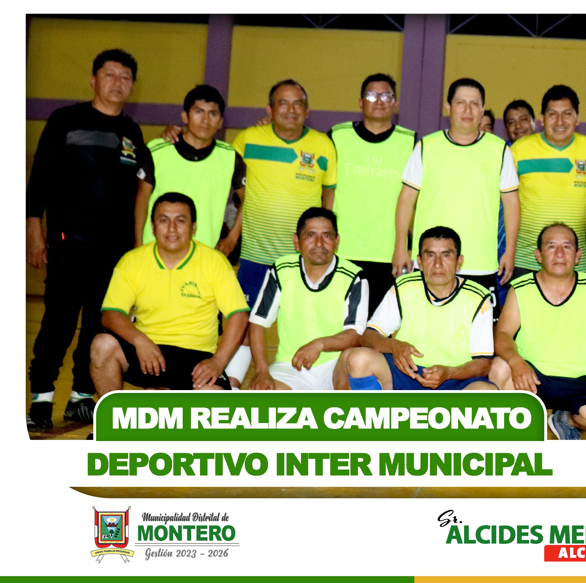 MDM Realiza Campeonato Deportivo Inter Municipal "Fortalecimiento lazos de Unión y Amistad"