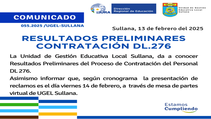 Comunicado N°55-2025