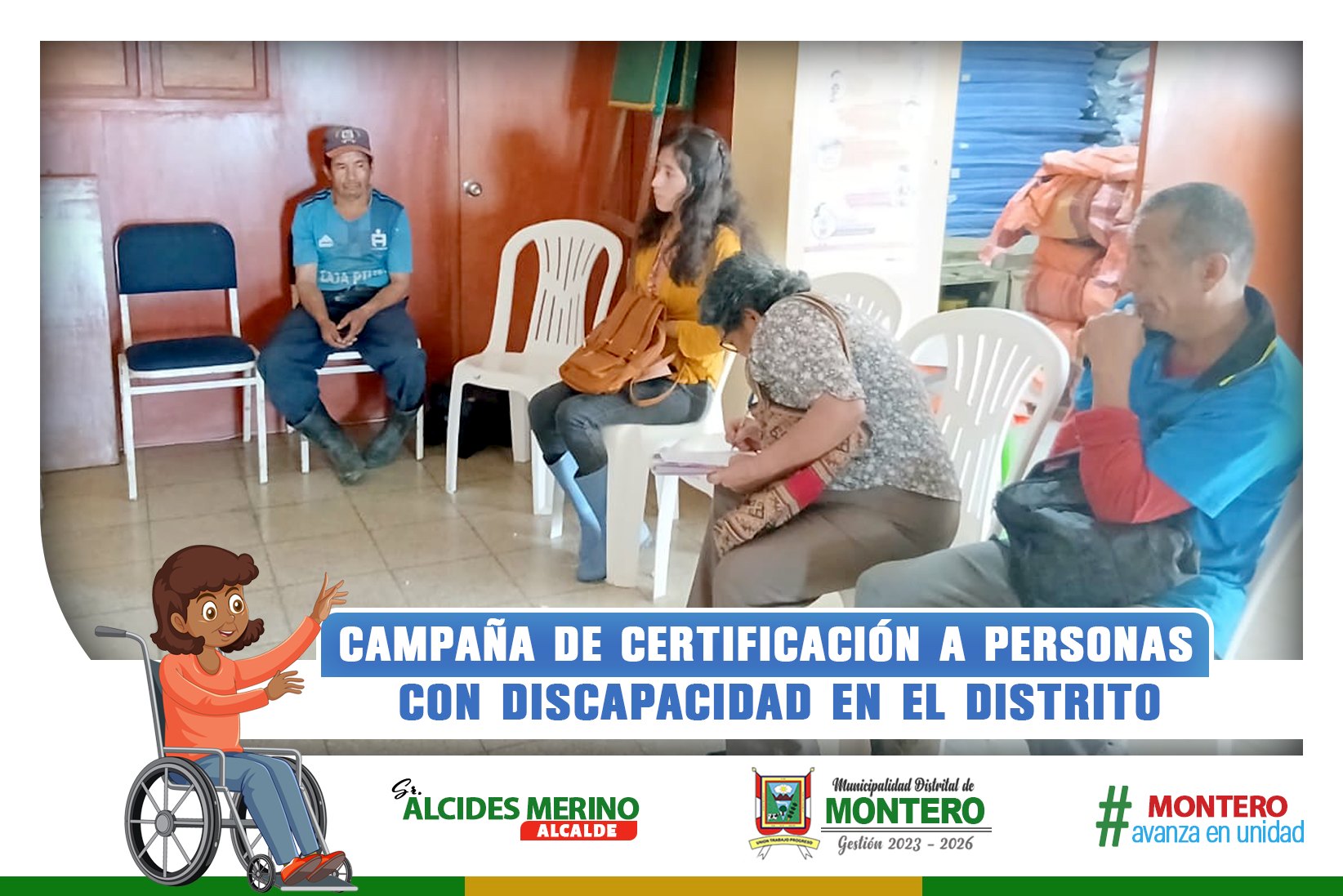 MDM Realiza Campaña de Certificación a personas con discapacidad