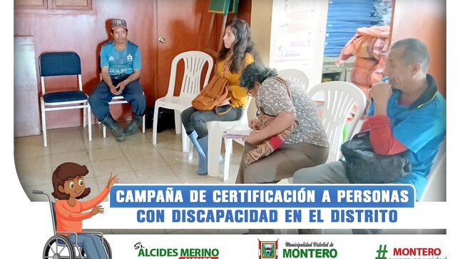 MDM Realiza Campaña de Certificación a personas con discapacidad 
