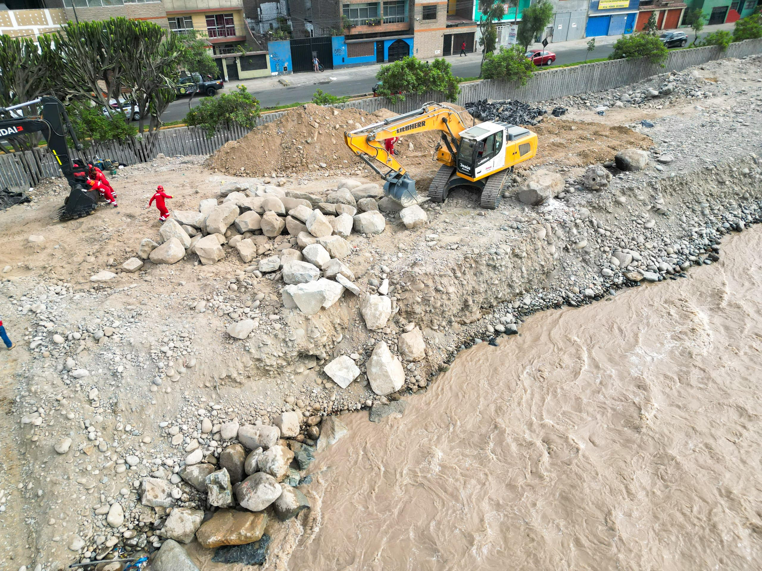 San Juan de Lurigancho está preparado para afrontar desastres y emergencias ante la crecida de ríos