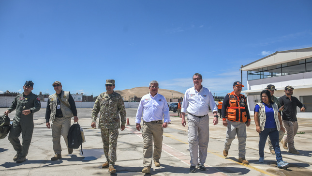 Gobernador de Ica agradece respuesta inmediata del Gobierno a emergencia en su región
