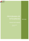 Vista preliminar de documento PROGRAMA DE INTEGRIDAD DEL MINISTERIO DEL AMBIENTE 2025