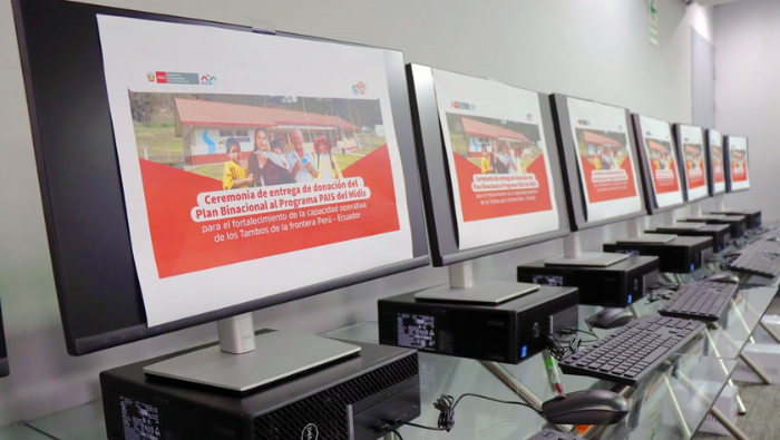 Plan Binacional Perú-Ecuador entrega equipamiento para implementar MAC Express en 29 tambos