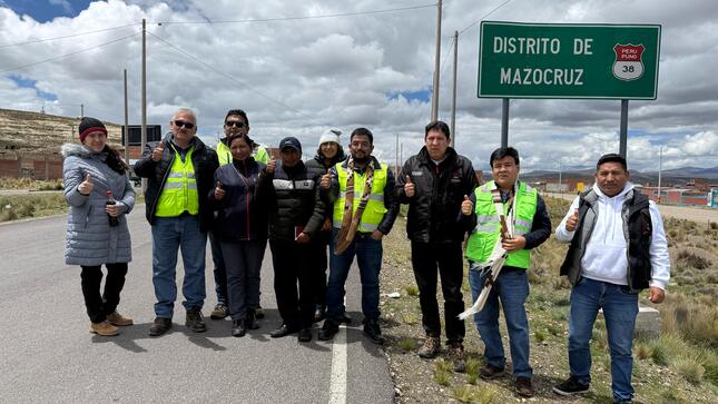 Provías realiza inspección en carretera Tarata – Mazocruz con miras a primeros estudios para su ampliación 