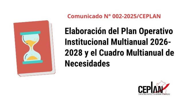Comunicado N° 002-2025/CEPLAN
