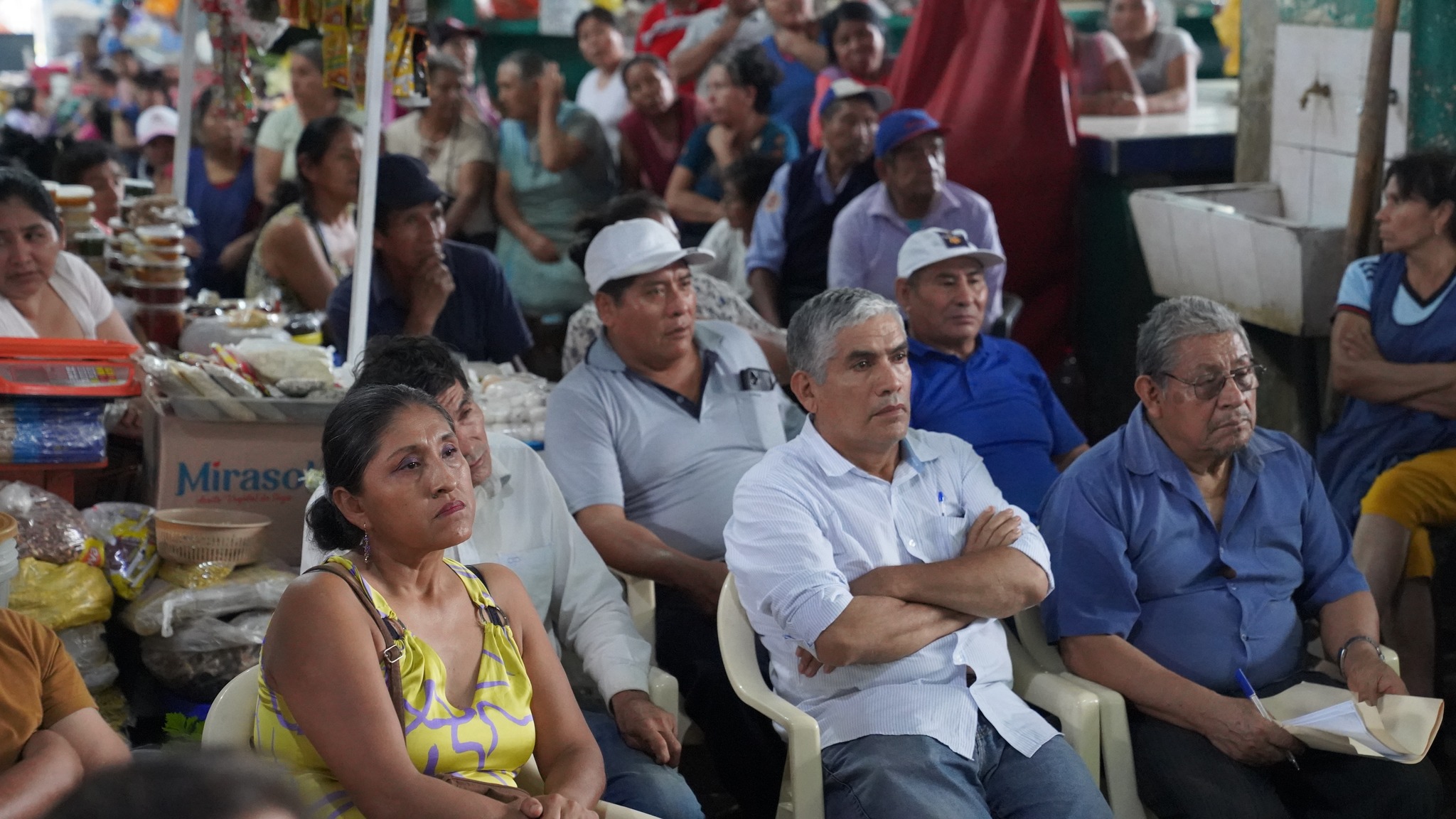 Alcalde de La Convención acompañado por técnicos municipales expusieron los avances para la construcción de moderno Mercado Satélite