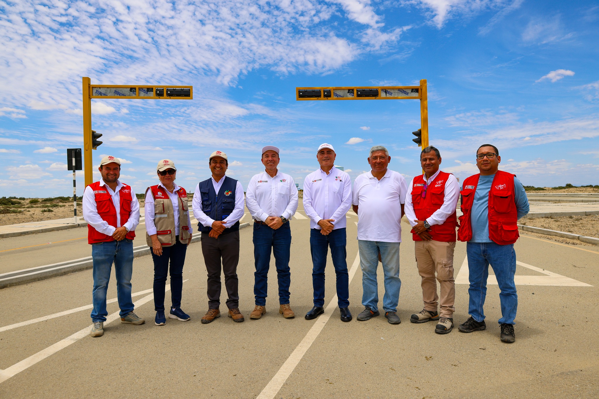 Desarrolló visita técnica a instalaciones junto a gerente general del GORE Lambayeque y del PEOT
