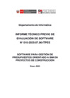 Vista preliminar de documento ITPES 010-2025 - Software para gestión de presupuestos orientado a BIM en proyectos de construcción F 
