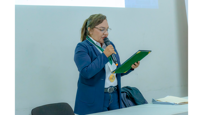 Alcaldesa apertura capacitación BIM.