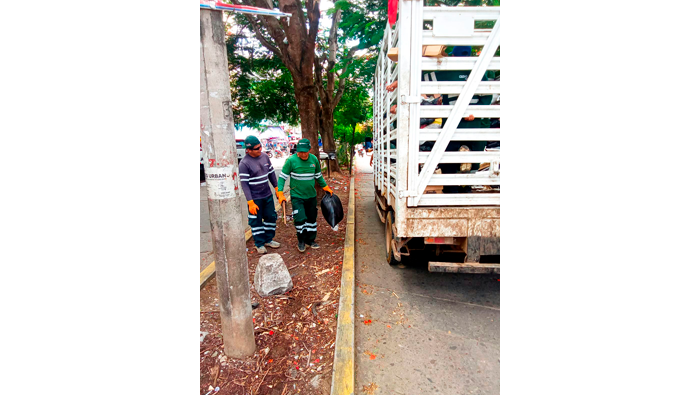 Continuamos trabajando en la ciudad de Tarapoto.