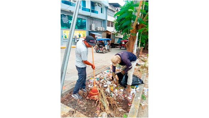 Continuamos trabajando en la ciudad de Tarapoto.