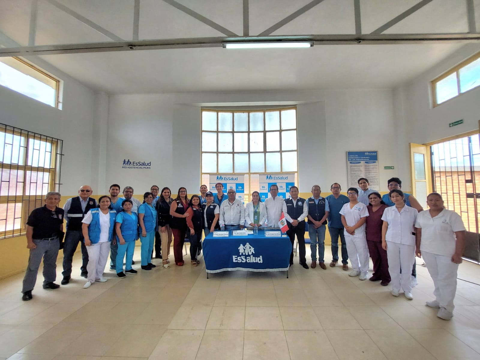 Mediante convenio interinstitucional se brinda en cesión de uso un inmueble para atención a pacientes