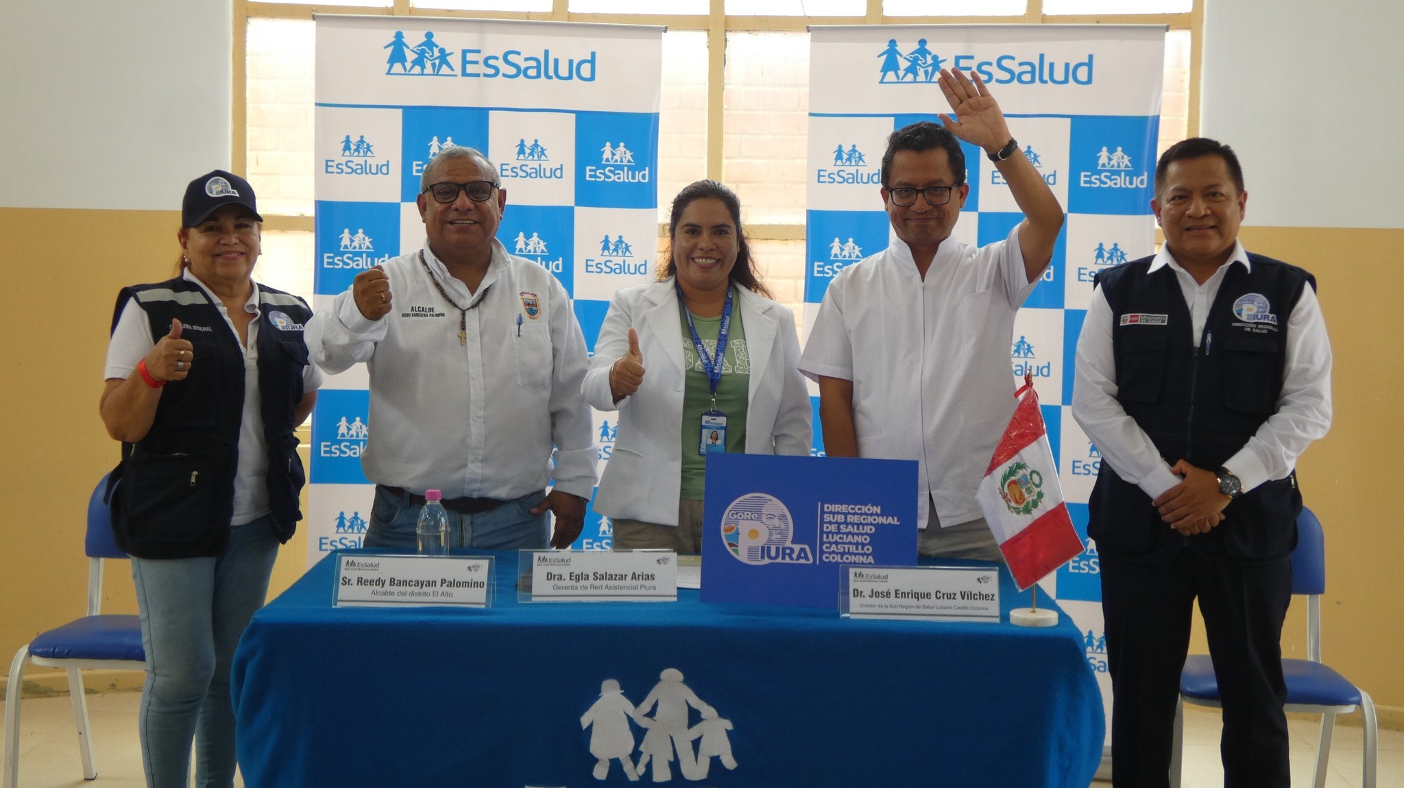 Mediante convenio interinstitucional se brinda en cesión de uso un inmueble para atención a pacientes