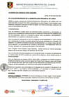 Vista preliminar de documento ACUERDO DE CONCEJO N°001-2025-MPL