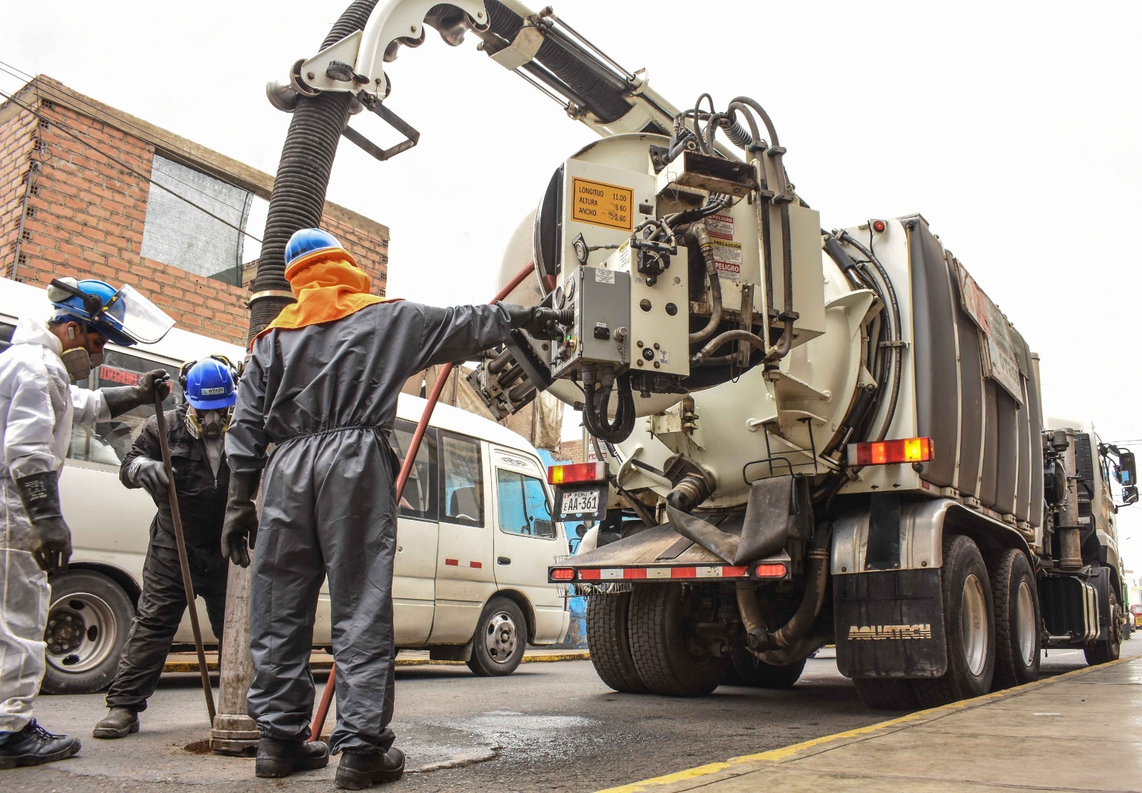Estrategia del OTASS limpiará más de 40 kilómetros de redes de alcantarillado en Huaral