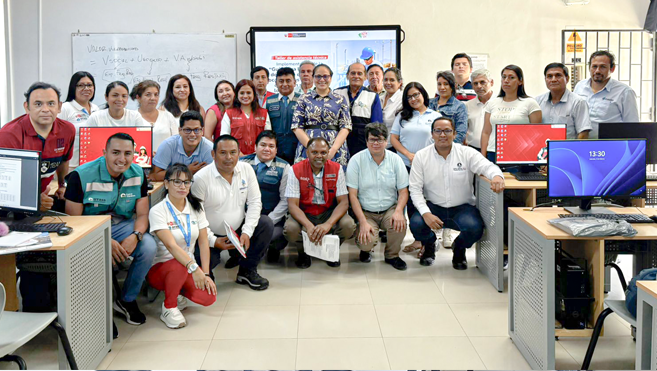 Cenepred comparte conocimientos en taller sobre “Evaluación de Riesgos en Servicios de Agua y Saneamiento” en Chiclayo