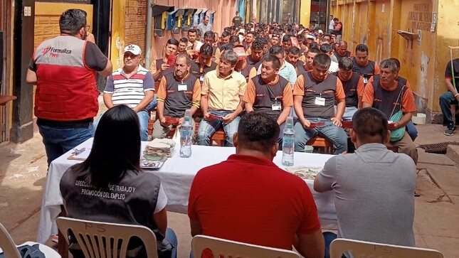 Goresam capacita a internos de Moyobamba para su reinserción laboral
