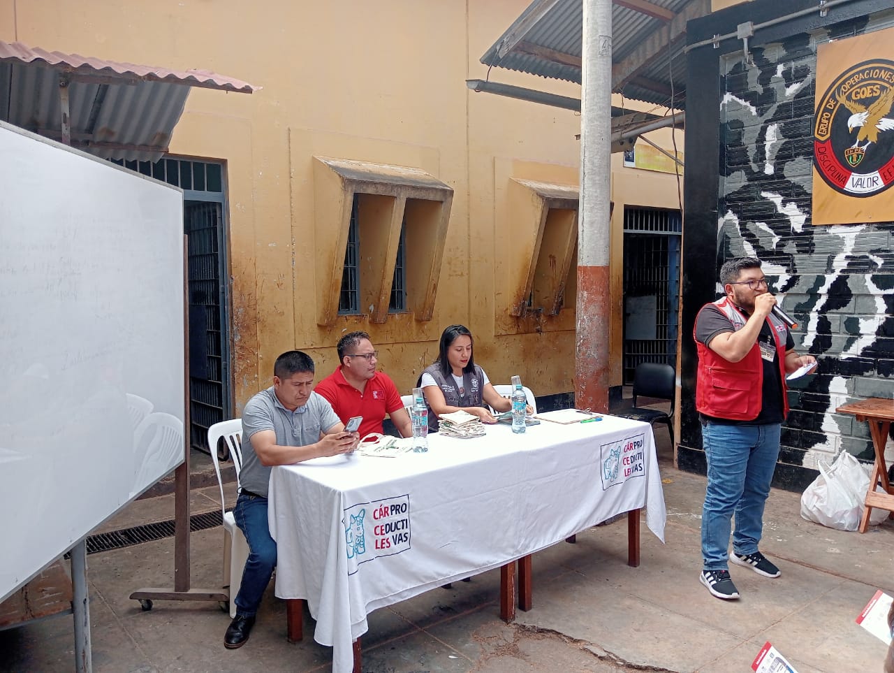 Goresam capacita a internos de Moyobamba para su reinserción laboral