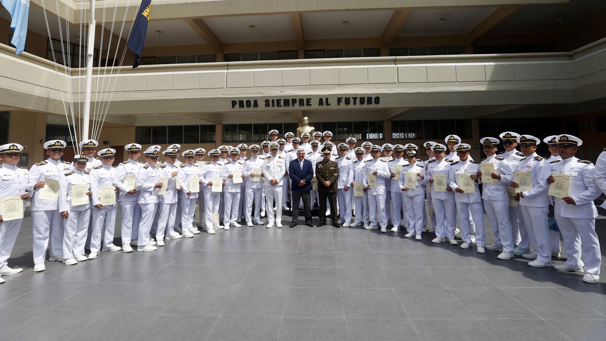Despedida de cadetes ENAMM
