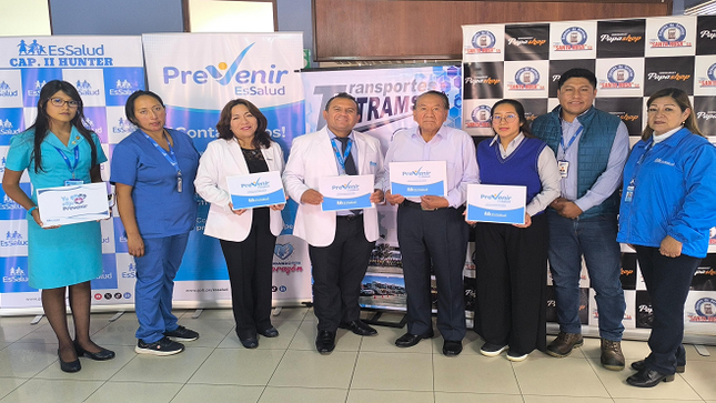 Programa Prevenir de EsSalud lleva salud a 160 trabajadores de Arequipa