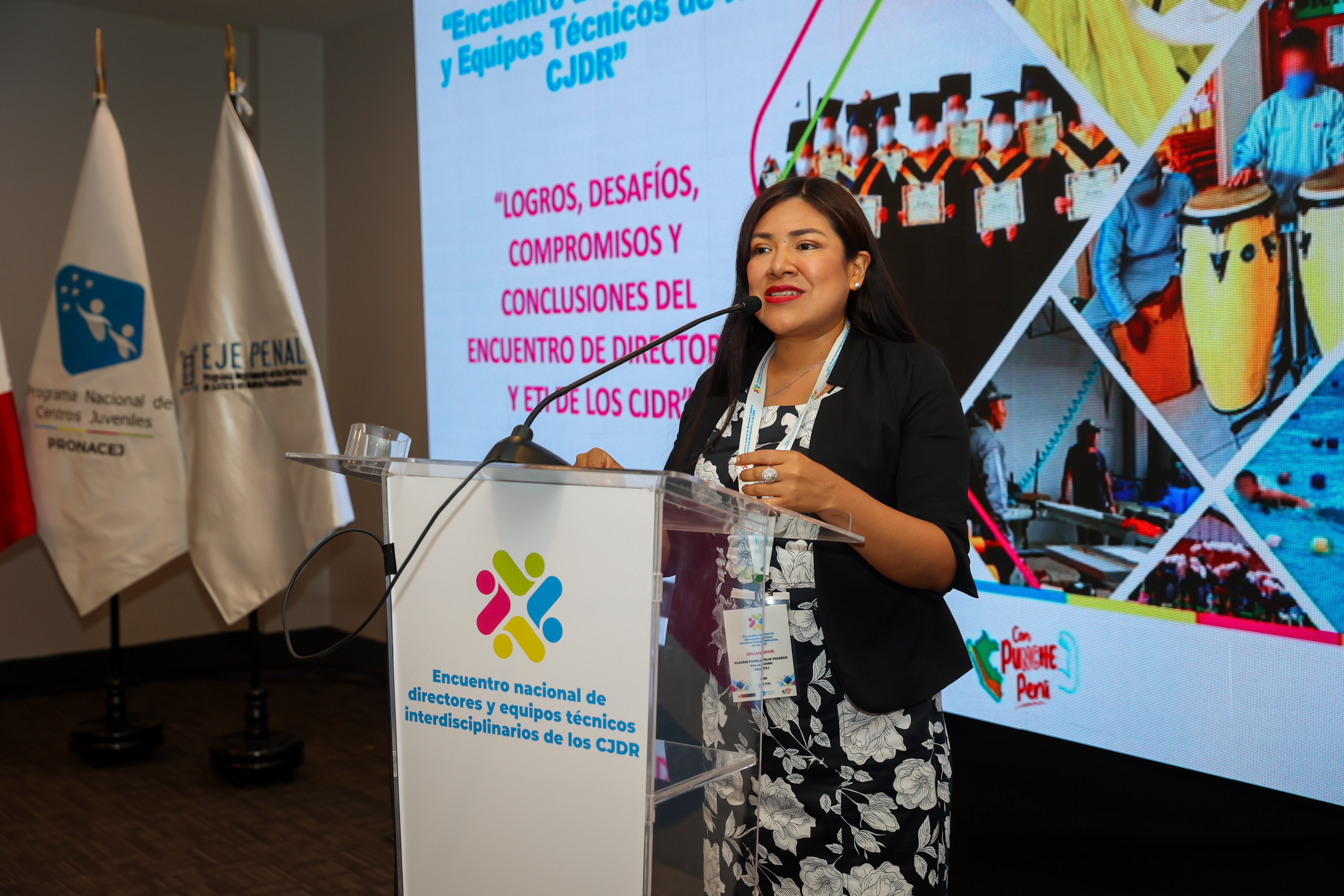 Expositora Claudia Felix Pacheco