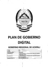 Vista preliminar de documento Plan de Gobierno Digital 2025-2027 GOREU